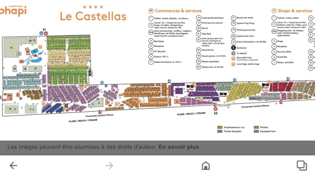 Camping Le Castellas แซ็ต ภายนอก รูปภาพ